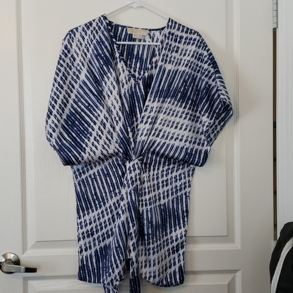Michael KORS caftan beach cover up, small